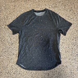 Lululemon Fresh Form Short Sleeve Workout Training T-Shirt Marled Gray No Size